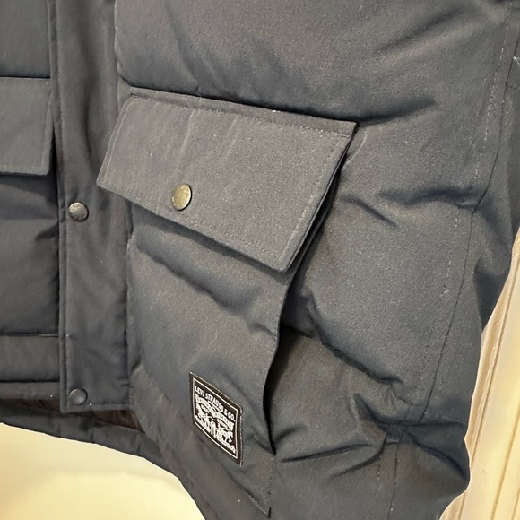 Levi’s Men’s XL Four Pocket Field style parka Jacket w/hood.  Quilted, lined. - Picture 9 of 11
